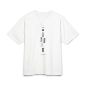 T‑Shirt — Minimalist Vertical Ruler Graphic Tee (Gael Culture)